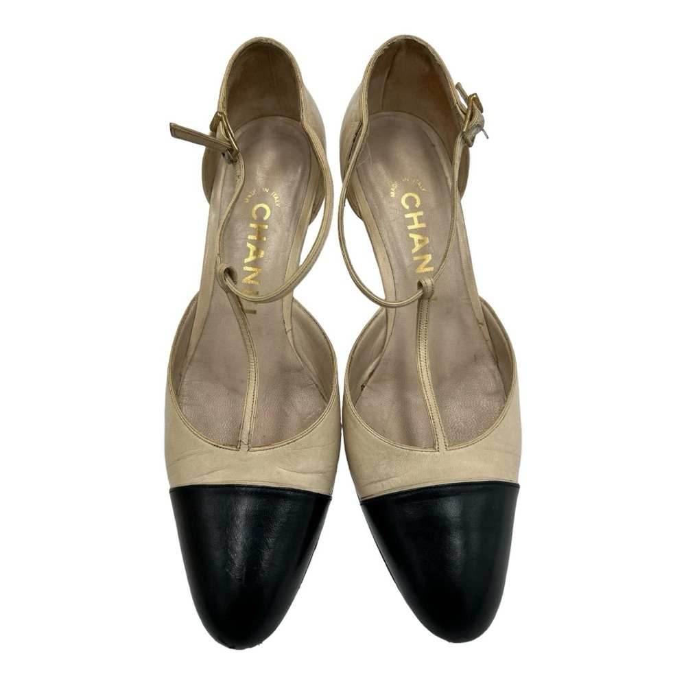 Chanel Two tone pumps